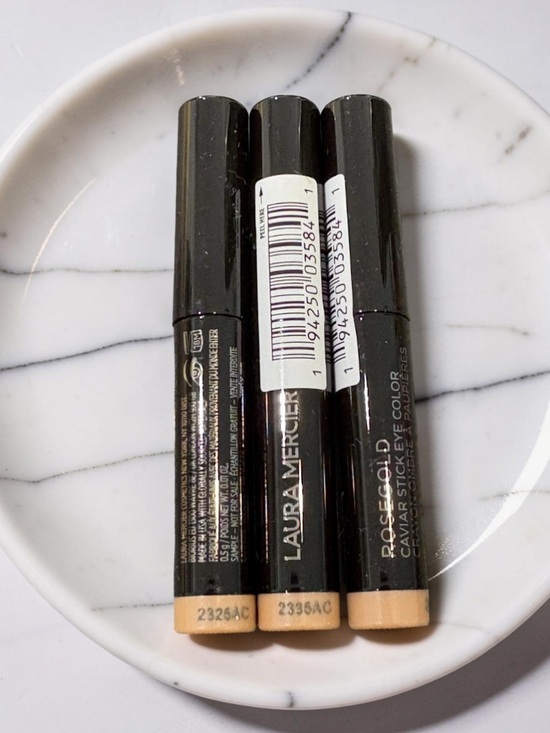 laura mercier Other - Laura Mercier Rose Gold Caviar Stick Cream Eyeshadow 3 pack New Sealed